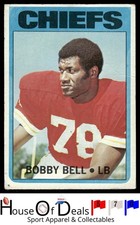 1972 Topps #177 Bobby Bell Kansas City Chiefs 