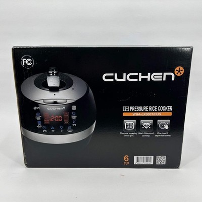 New Cuchen 6 Cup IH Pressure Rice Cooker WHA-LX0601 IDUS