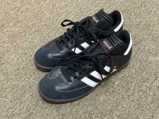 Adidas Samba Classic Black White Gum Indoor Soccer Shoes Size 6.5