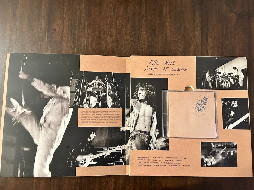 THE WHO Live at Leeds Specially Numbered Limited Edition CD Collectors Set - Image 3 of 3