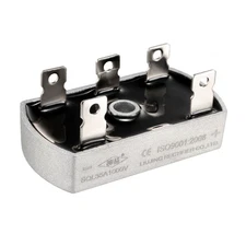 SQL 35A 1000V Three Phase Bridge Rectifier Half-Wave Gray