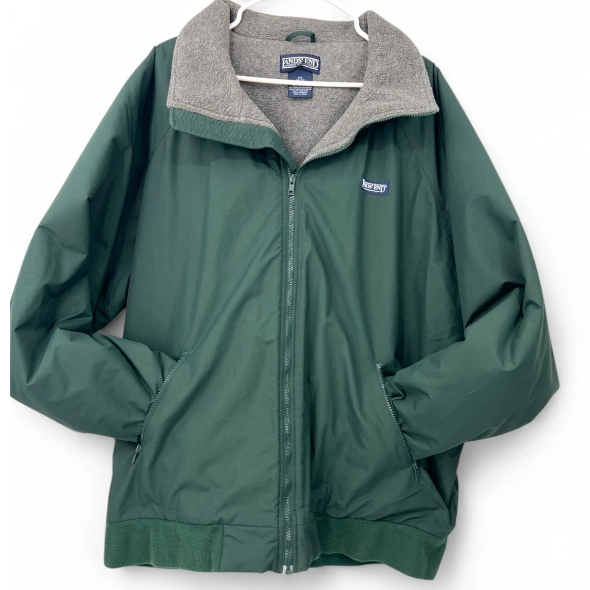Lands End | XXL Tall Men's Squall Waterproof Insulated Jacket Coat Fleece Lined