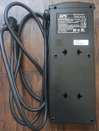 APC P11VT3MP6 11 Outlet 3020 Joules Surge Arrest Protector Power Strip Black EX - Picture 2 of 3