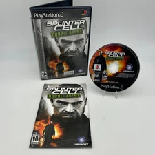 Tom Clancy's Splinter Cell Double Agent (Sony PlayStation 2) Tested CIB W Manual