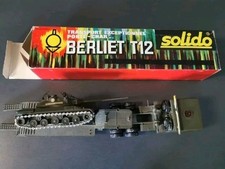Solido 211 Bis Berliet T12 Tractor Tank Carrier With Tank (See Description)