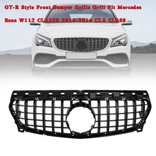 Kühlergrill GT-R Style Frontgrill für Mercedes Benz W117 CLA250 2013-19