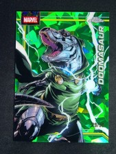 2026 Topps Chrome Sapphire Marvel Comics Doomasaur #31 Green /99