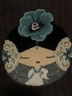 Completed Finished Cross Stitch Decoration Handmade Home Decor 12x12