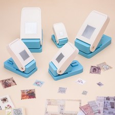 Postage Stamp Punch Available in various sizes for Paper Crafting Scrapbooking