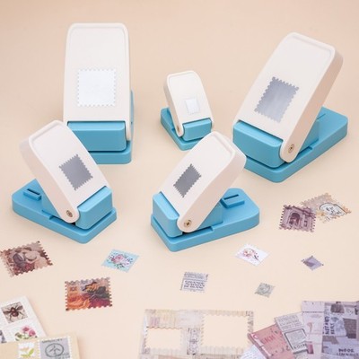 Postage Stamp Punch Available in various sizes for Paper Crafting Scrapbooking