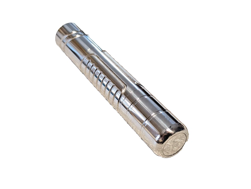 Custom Laser Pointer - True Yellow - 569nm - Polished Stainless-Steel Host - Image 4 of 4