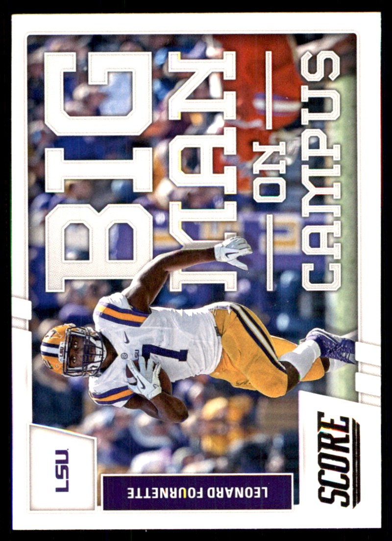 Leonard Fournette Panini Score Big Man on Campus #15 Base