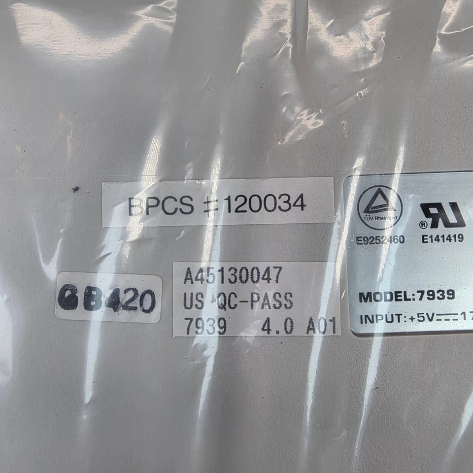 New Packard Bell 101 PS/2 Keyboard Model 7939 Vintage Collectible NOS - Image 3 of 4