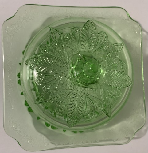 Adam Green Butter and Lid Jeannette Glass Company RARE G5 - Picture 10 of 14