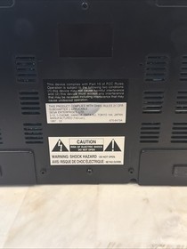 Sega Saturn USA Console Model 1 Tested Working Console Only