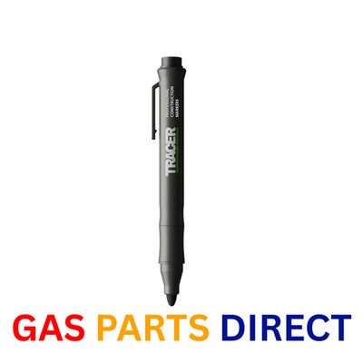 TRACER Black Clog-Free Construction Marker - Bullet Tip