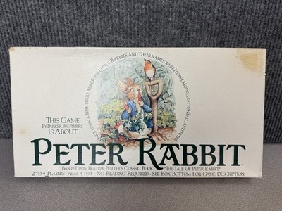 Vintage 1978 Parker Brothers The Peter Rabbit Game Beatrix Potter Complete