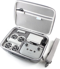 Neo Case, Portable PU Leather Storage Neo Shoulder Bag for DJI Neo Fly More Comb