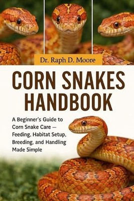 Corn Snakes Handbook: A Beginner's Guide to Corn Snake Care - Feeding, Habitat S