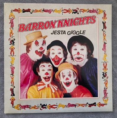 BARRON KNIGHTS - Jesta Giggke - Vinyl LP + Lyric Inner - PLAY GRADED EX
