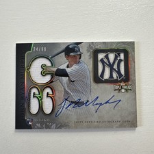 2014 Topps Triple Threads Rookie Black /99 JR Murphy John Ryan #160 Auto 