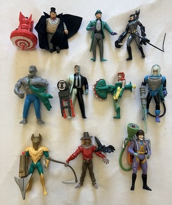 Batman Actionfiguren Konvolut ( Two Face, Catwoman, Pinguin Etc.)Kenner Vintage