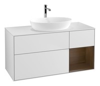 Villeroy & Boch Finion Waschbeckenunterschrank FüR Becken Mittig Regal Rechts...