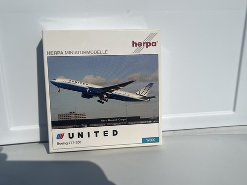 Herpa Wings 1:500 United Airlines Boeing 777-200 (NG) 1/500 - Picture 15 of 16