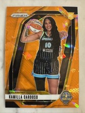 2024 Prizm WNBA - Kamilla Cardoso RC Variation Orange Cracked Ice