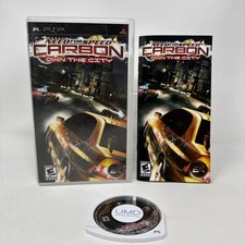 Need for Speed: Carbon Own the City PSP CIB Complete w Manual Tested Black Label