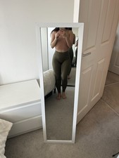 Women’s H&M Khaki Ribbed High Waisted Leggings Active Wear XS