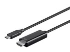 Monoprice USB Type C to HDMI 3.1 Cable - 6ft, Black, 5Gbps, 4K@30Hz, Plug & Play