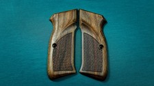 Empuñaduras CZ 75 - Madera de nogal - Tamaño completo - Extremadamente ergonómicas - Hechas a mano