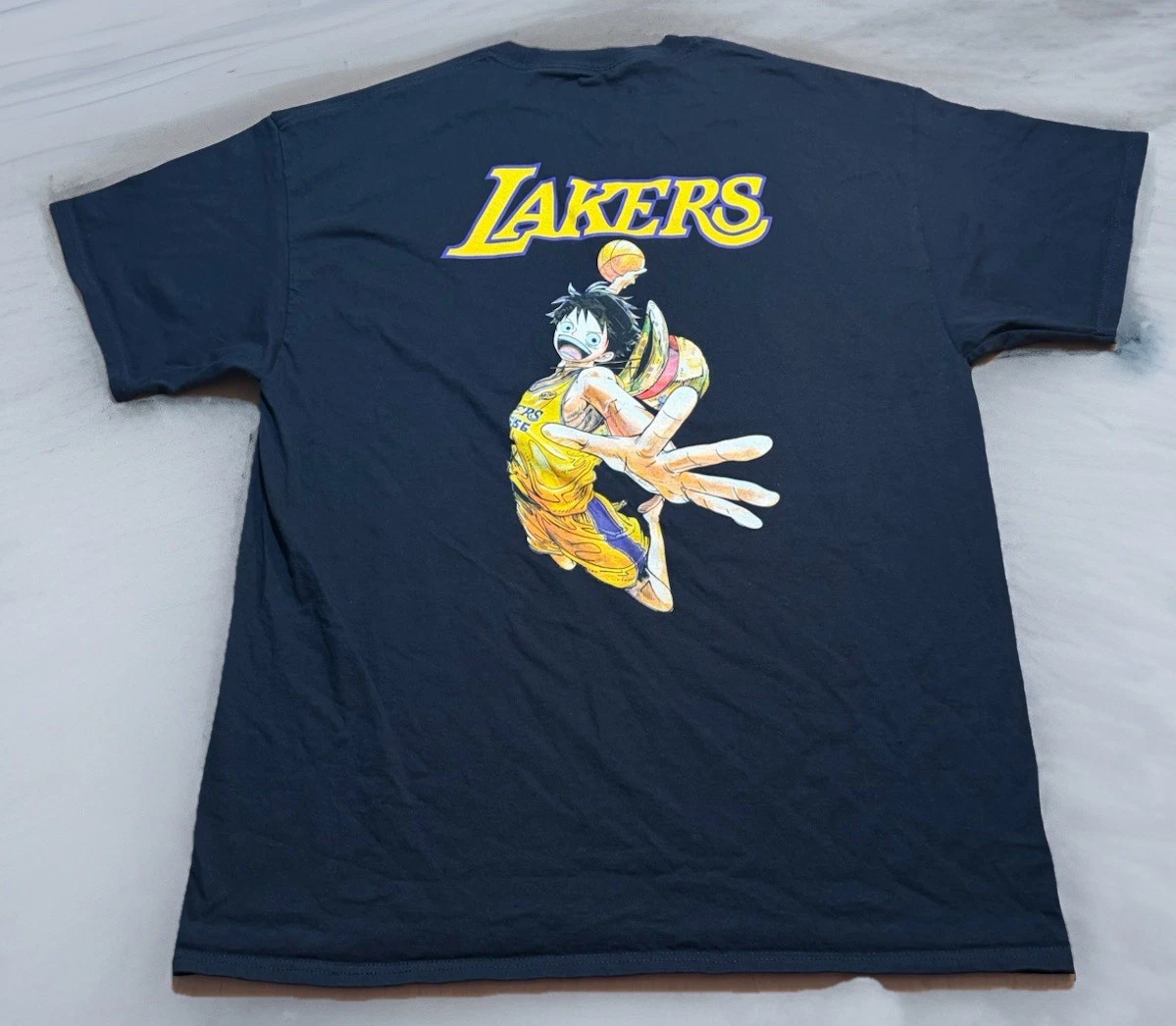 T-shirt UNDRCRWN Undercrown Los Angeles Lakers - Taille L - 100% Coton - Édition 2005 Rare