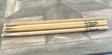 Lot Of 4 Zildjian SDSP172 Drumsticks Value Pack 5A DIP Wood Tip Used -27