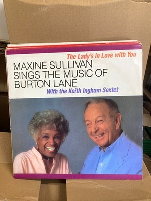 MAXINE SULLIVAN SINGS THE MUSIC OF BURTON LANE, VINYL LP, ST257, VG