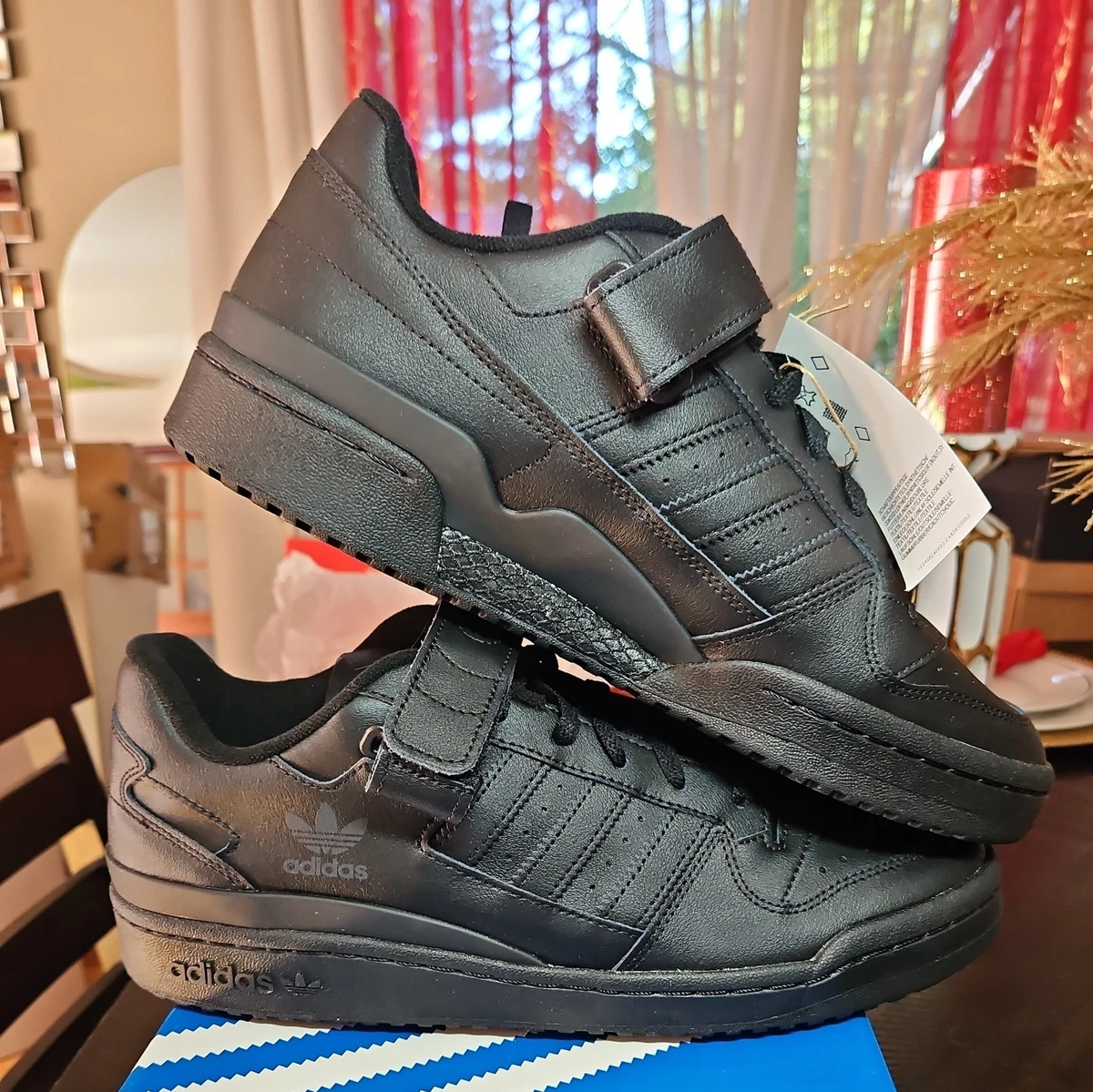 adidas Forum Low Triple Black 2021 for Sale | Authenticity