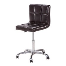 Tabouret chaise de bureau avec dossier pivotant - 