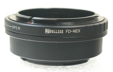 Dollice Lens Mount Adapter FD-NEX Canon FD Lens to Sony E-Mount Body Exc