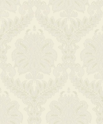 35930-Ornamenta Damask Cream Galerie Wallpaper