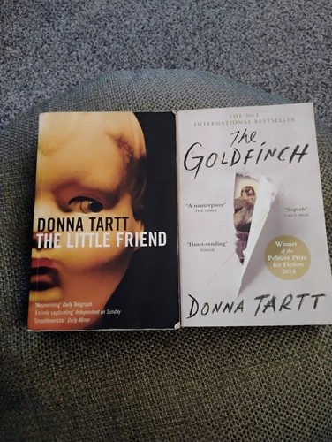 The Goldfinch By Donna Tartt. Little Friend job lot 2 books