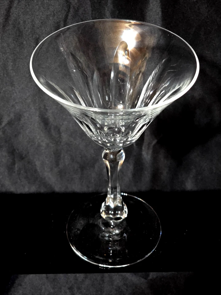 Vintage BRYCE Cristal 6" Martini Copa de Cóctel BRY3 Cuenco Panel Corte - Juego de 6 Foto 4 de 4
