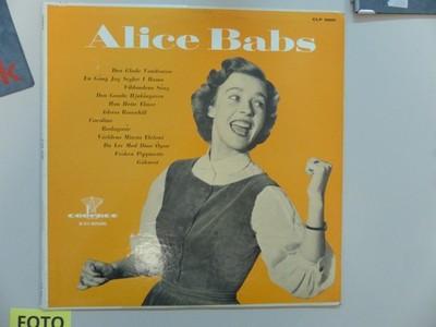 Alice Babs LP CADENCE CLP 5001 USA