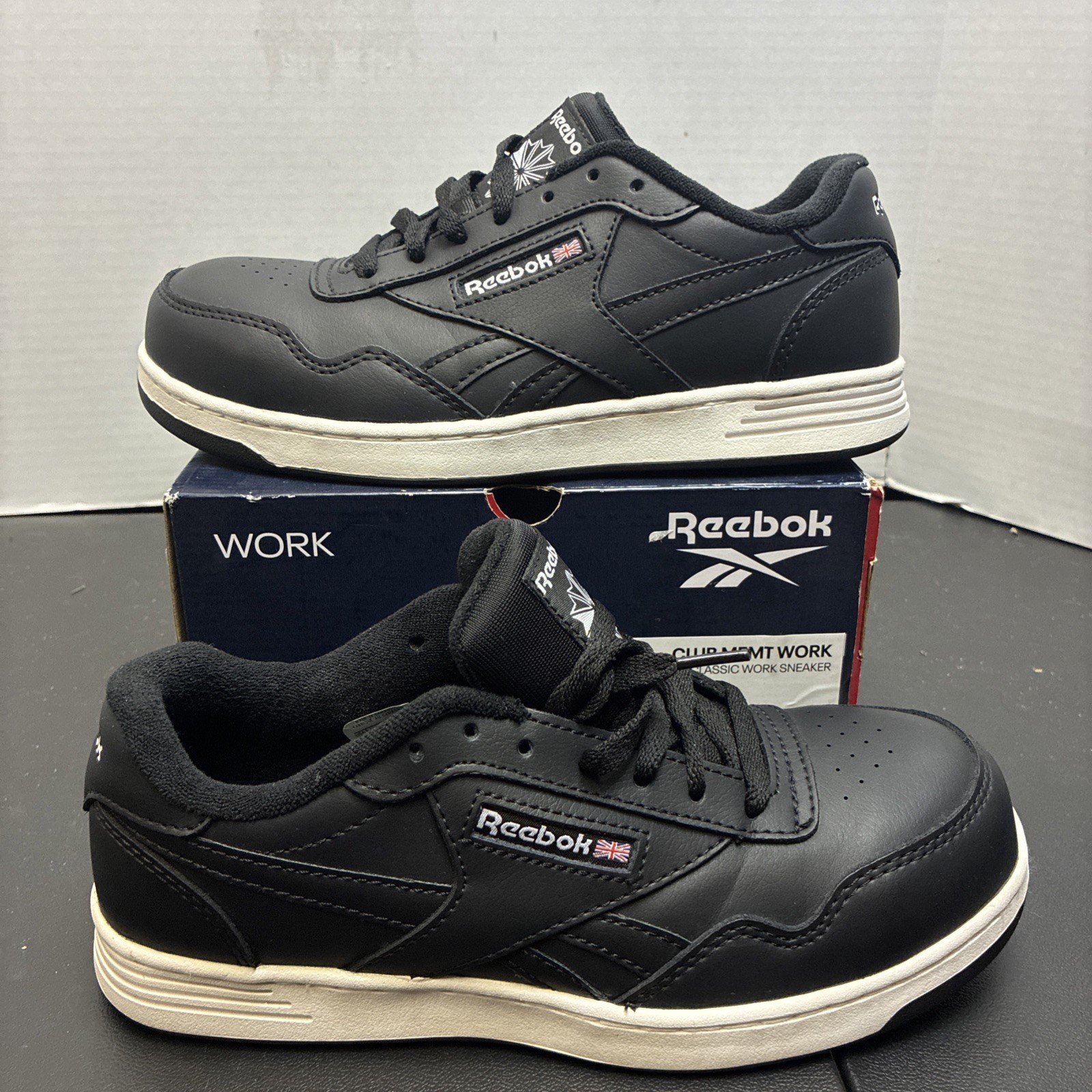 Puntera Reebok Club MEMT Work Comp para mujer talla 8 mediana