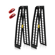 9FT Aluminum Loading Ramps for Trucks, SUVs, Trailers, Portable Folding Truck...