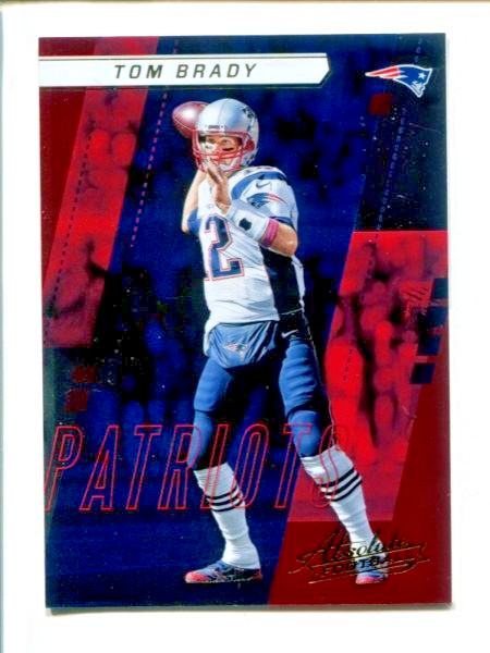 2017 Panini Absolute #66 Tom Brady 🏈