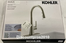 KOHLER Guild Pull-Down Kitchen Sink Faucet Stainless K-R33912-VS