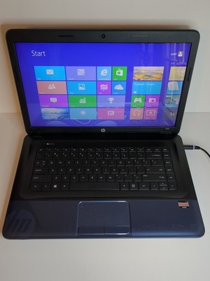 HP 2000 15.6'' Laptop AMD E-Series 4GB RAM 320GB HDD Win 8 Blue