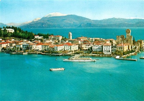 Sirmione Lago di Garda Veduta aerea - Afbeelding 1 van 2