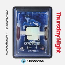 2025 UPPER DECK SP GAME USED #NM-58 RYAN LEONARD NHL MASTERS RC ROOKIE /299